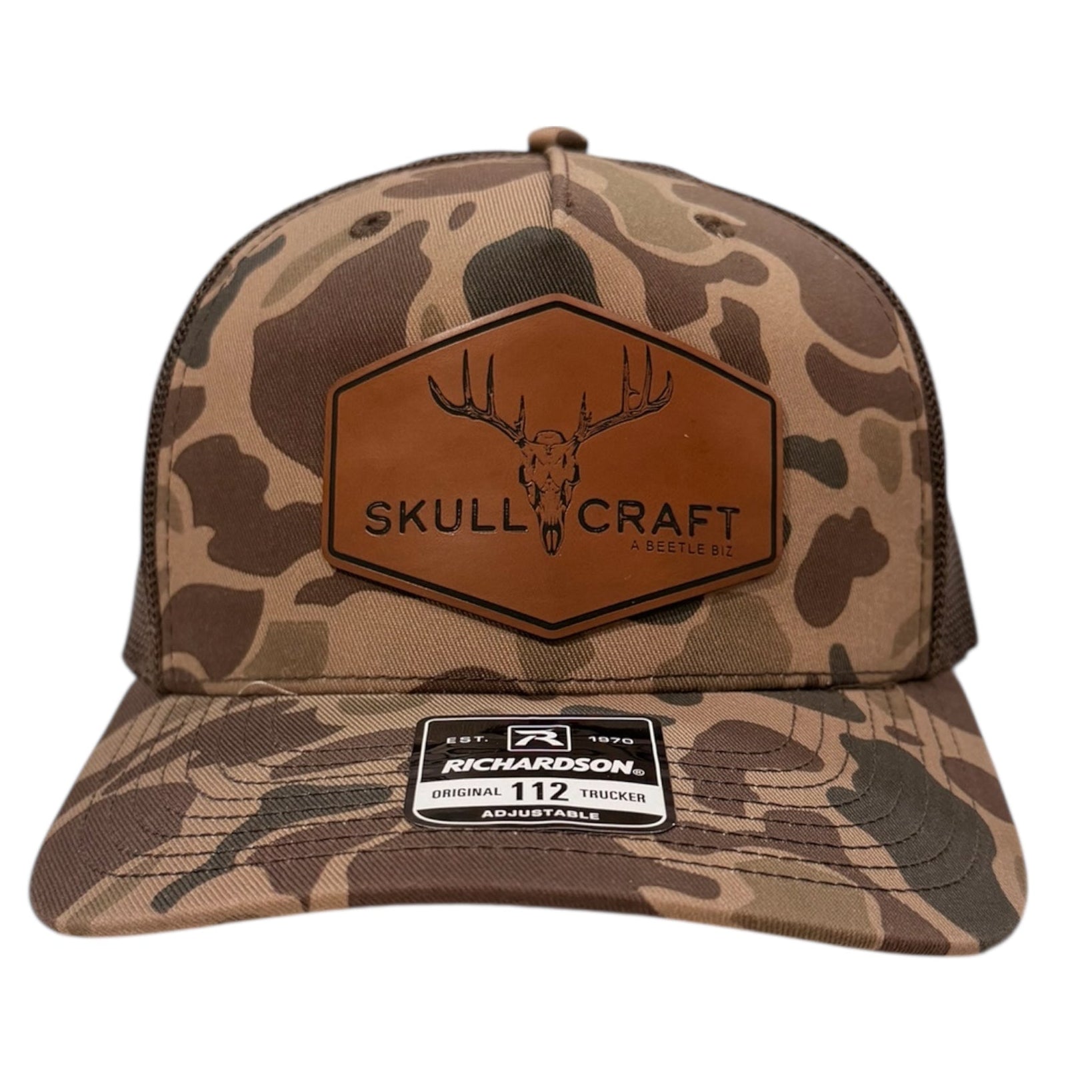 Richardson 112FP Bark Duck Camo Hat