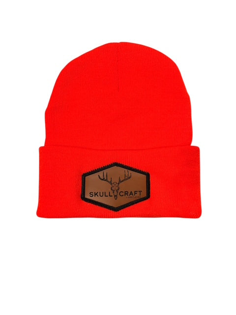 Skull Craft Embroidered Beanie