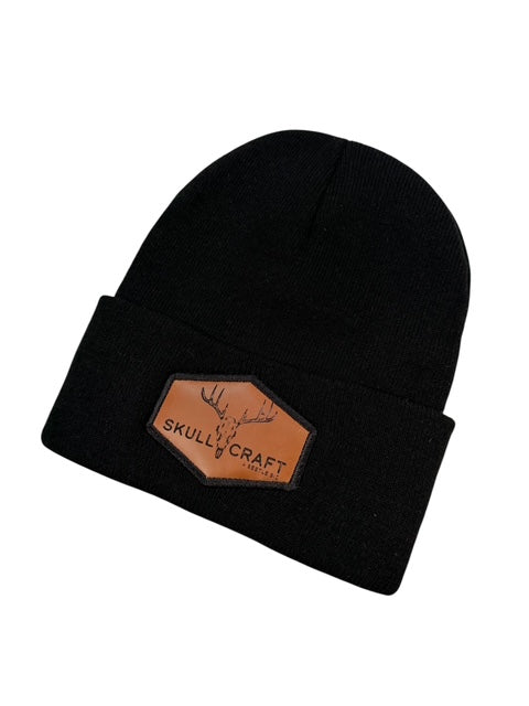 Skull Craft Embroidered Beanie
